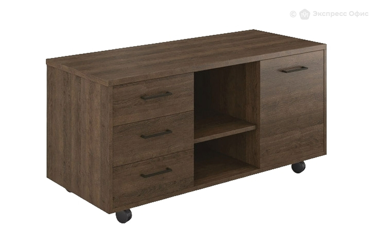 Тумба под оргтехнику (3 ящика+дверь) Lava 601/DD.09 - фото товара 1 из 7
