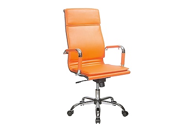 Кресло для руководителя Бюрократ CH-993/orange - фото товара 1 из 6