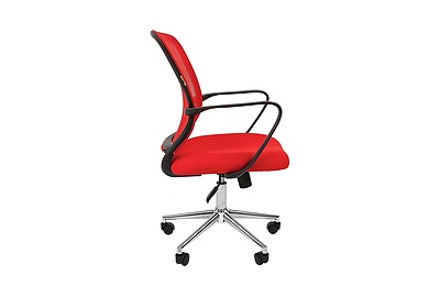 Кресло офисное Chairman 698 хром - фото товара 3 из 4