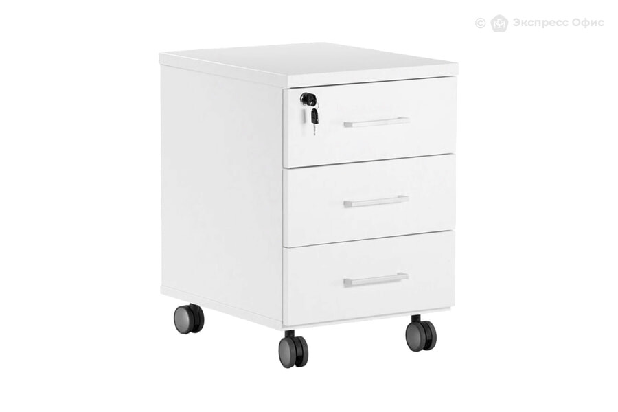  Тумба для документов мобильная Standard Tour Light 80T001 W3W3 alum Белый - фото товара 1 из 3