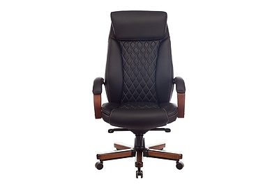 Кресло для руководителя Бюрократ T-9924WALNUT/BLACK - фото товара 2 из 6