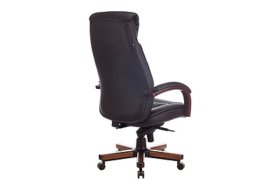 Кресло для руководителя Бюрократ T-9924WALNUT/BLACK - фото товара 4 из 6