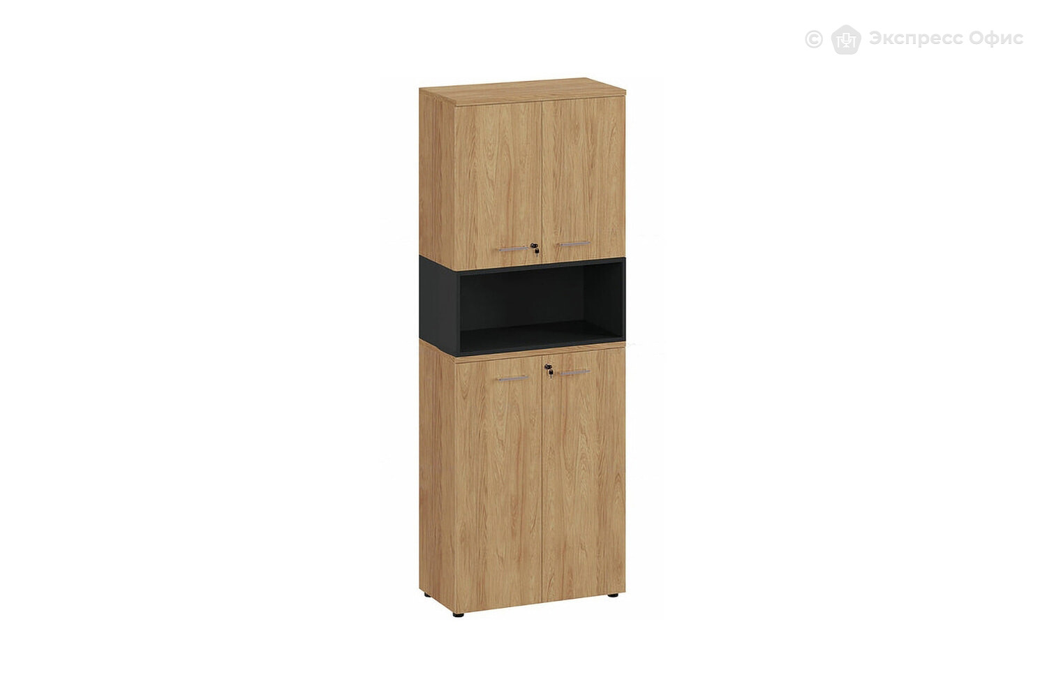 Шкаф для документов высокий составной Flex FLEX 221 hinged/open 156Z 15 156Z - фото товара 1 из 5