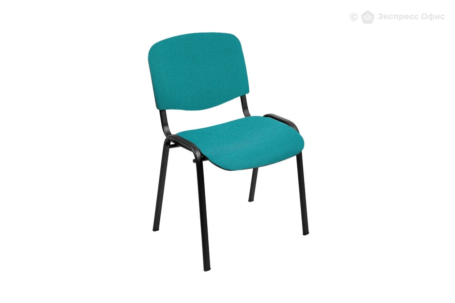  Стул офисный Изо black плюс Ткань зеленая В-18 - фото товара 1 из 3