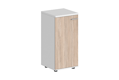 Шкаф для документов низкий левый Sigma SG.806.WH.OL.L - фото товара 1 из 3