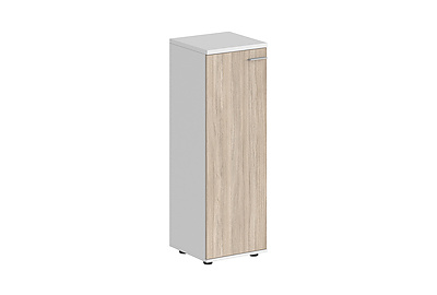 Шкаф для документов средний левый Sigma SG.804.WH.OL.L - фото товара 1 из 3