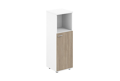 Шкаф для документов средний с нишей правый Sigma SG.844.WH.OD.R - фото товара 1 из 3