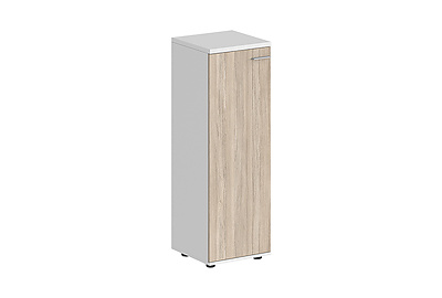 Шкаф для документов средний левый Sigma SG.814.WH.OL.L - фото товара 1 из 3