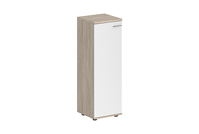 Шкаф для документов средний левый Sigma SG.814.OL.WH.L - фото товара 1 из 3