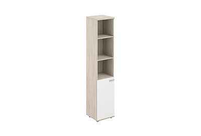 Шкаф для документов высокий полуоткрытый левый Sigma SG.852.OL.WH.L - фото товара 1 из 3