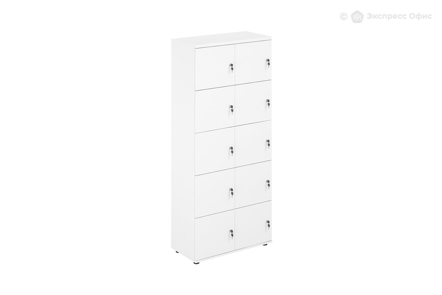  Локер 10 ячеек Sigma SG.820.WH.WH Белый - фото товара 1 из 1