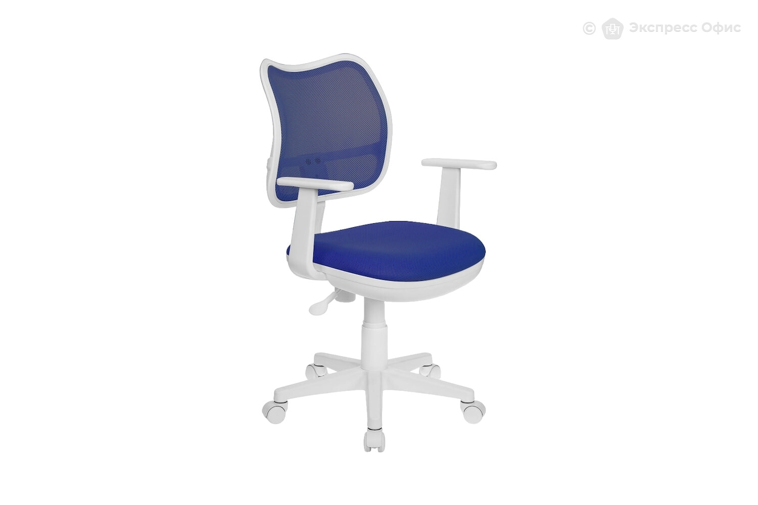 Кресло компьютерное детское Бюрократ CH-W797/BL/TW-10 - фото товара 1 из 5