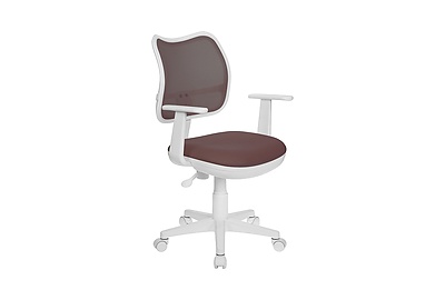 Кресло компьютерное детское Бюрократ CH-W797/BR/TW-14C - фото товара 1 из 5