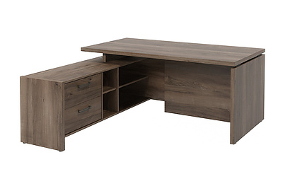 Стол для руководителя с опорной тумбой Festus FB-117L.DD - фото товара 1 из 3