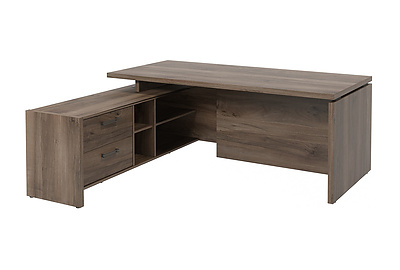 Стол для руководителя с опорной тумбой Festus FB-119L.DD - фото товара 1 из 3