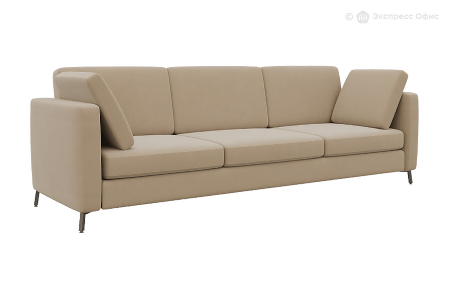  Диван офисный Brasco BRS-3 Микровелюр Alia 3/Металл черный - фото товара 1 из 1