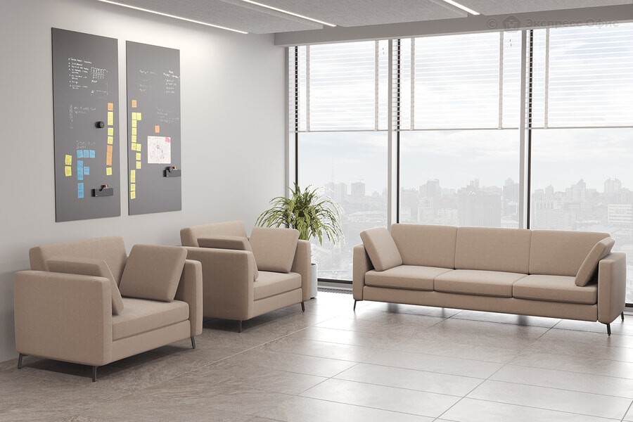 Коллекция мягкой мебели Brasco Микровелюр Alia 3 - фото товара 1 из 2