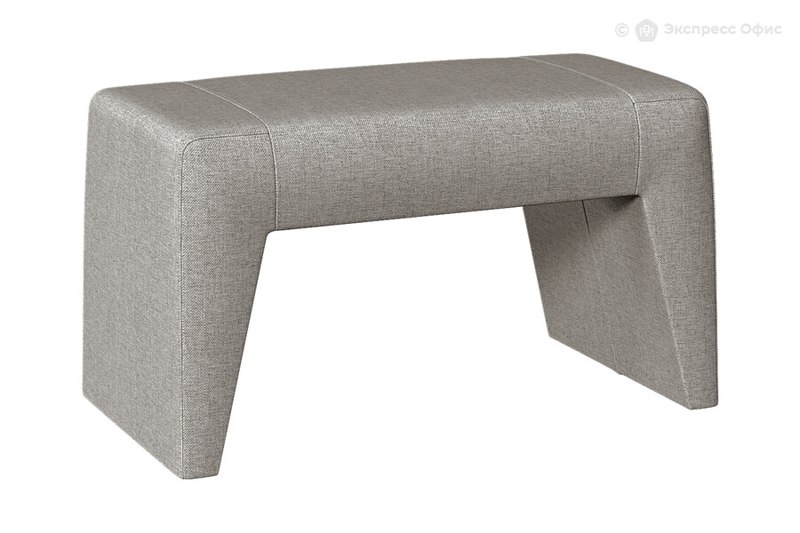 Банкетка Кивиоя K1b Рогожка серая (Kiton 05) - фото товара 1 из 3