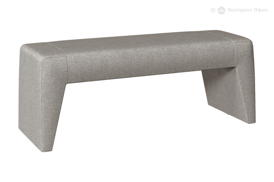 Банкетка Кивиоя K2b Рогожка серая (Kiton 05) - фото товара 1 из 3