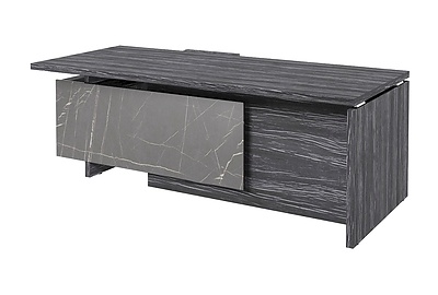 Стол для руководителя с опорной тумбой Festus FI-121R.GG - фото товара 2 из 4