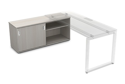Тумба для документов опорная Gloss Line 9НТ.015 - фото товара 1 из 2