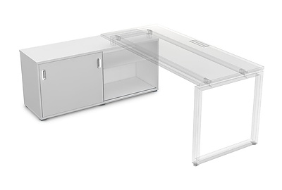 Тумба для документов опорная Gloss Line 9НТ.015 - фото товара 1 из 2