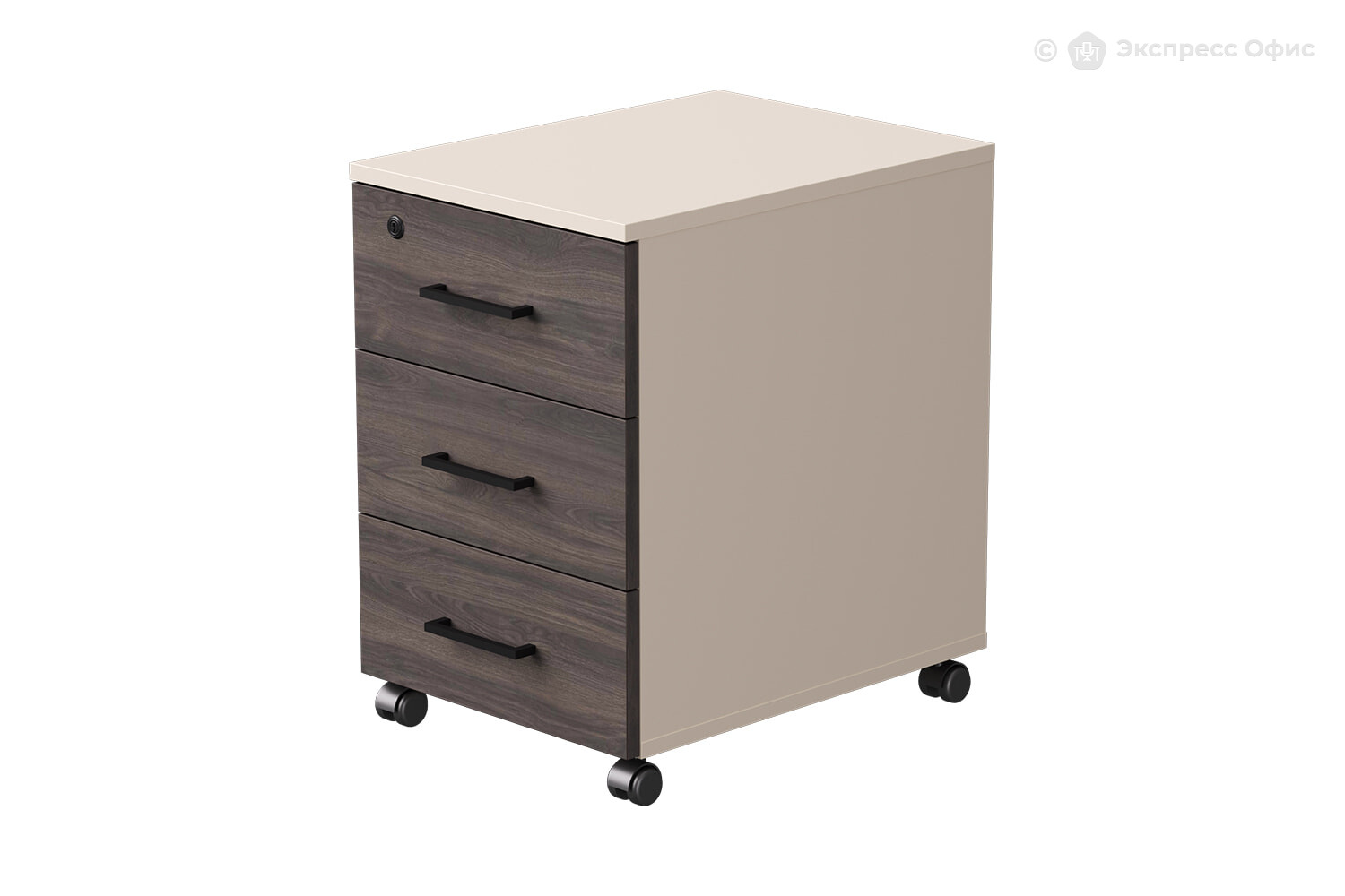Тумба для документов мобильная EVO 254T001GU/GU/DK - фото товара 1 из 5