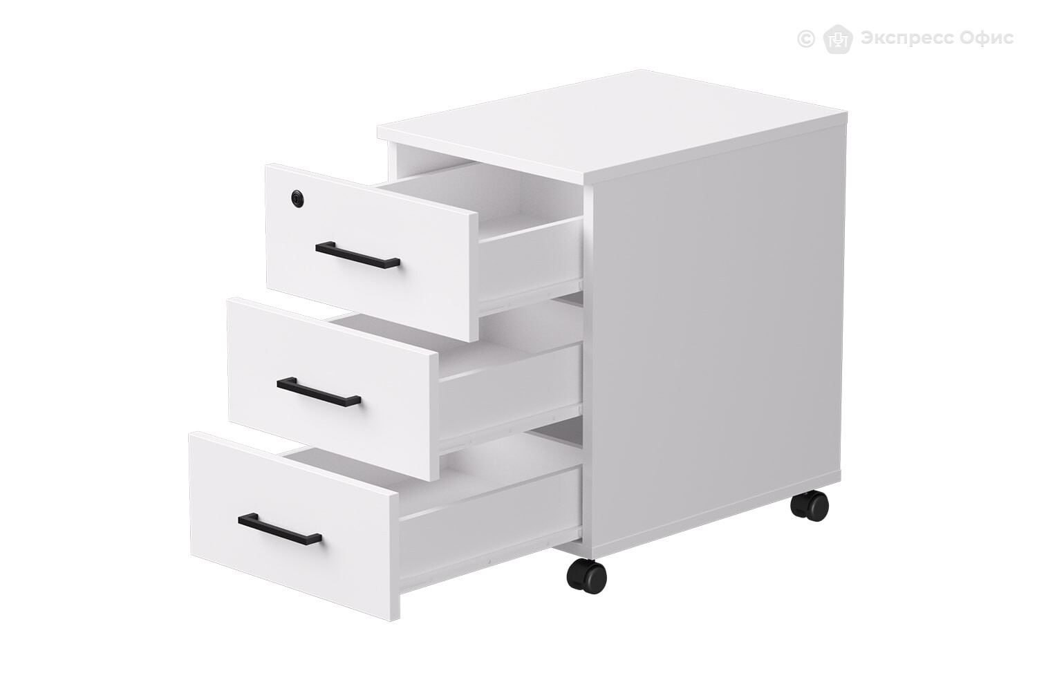Тумба для документов мобильная EVO 254T001W3 - фото товара 2 из 5