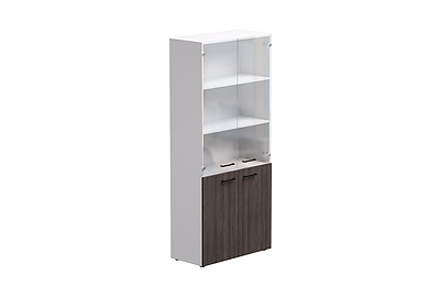 Шкаф для документов комбинированный EVO 254H004W3DK - фото товара 1 из 4