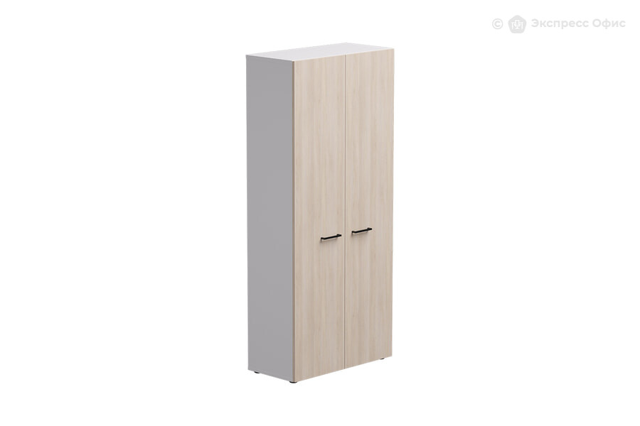  Шкаф для одежды EVO 254H007W3DY Белый/Дуб соната - фото товара 1 из 3
