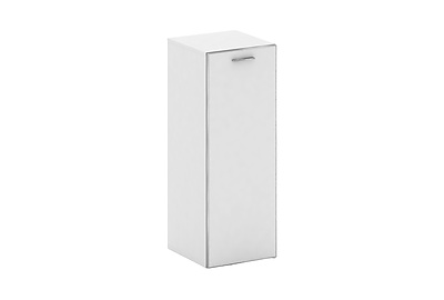 Шкаф для документов узкий средний левый Fresco FR.SU-204 (L) white - фото товара 1 из 4