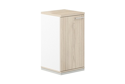 Шкаф для документов низкий Allegro AG.203.WH.AR.AR.L - фото товара 1 из 3