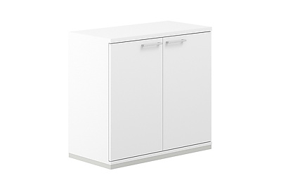 Шкаф для документов низкий Allegro AG.204.WH.WH.WH - фото товара 1 из 2