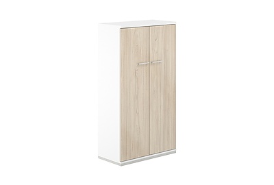 Шкаф для документов средний Allegro AG.208.WH.WH.AR - фото товара 1 из 3