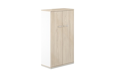 Шкаф для документов средний Allegro AG.208.WH.AR.AR - фото товара 1 из 3
