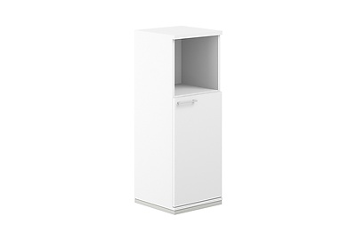 Шкаф для документов средний с нишей Allegro AG.215.WH.WH.WH.R - фото товара 1 из 2