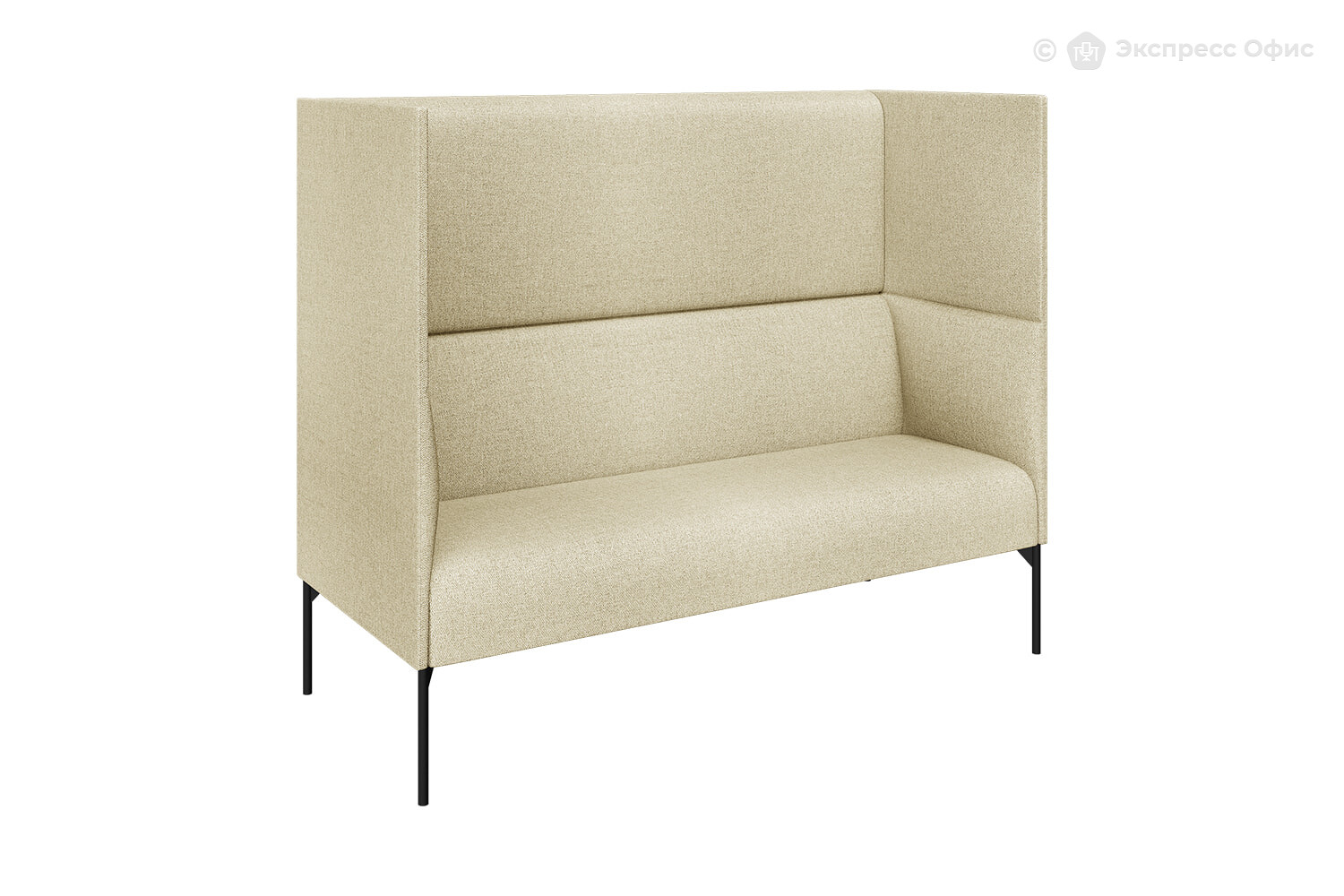 Диван офисный 2-х местный высокий Бридж Brd2H-2-1650 - фото товара 1 из 3