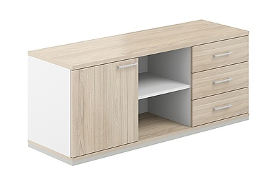 Тумба под оргтехнику Allegro AG.293.WH.AR.AR - фото товара 1 из 3