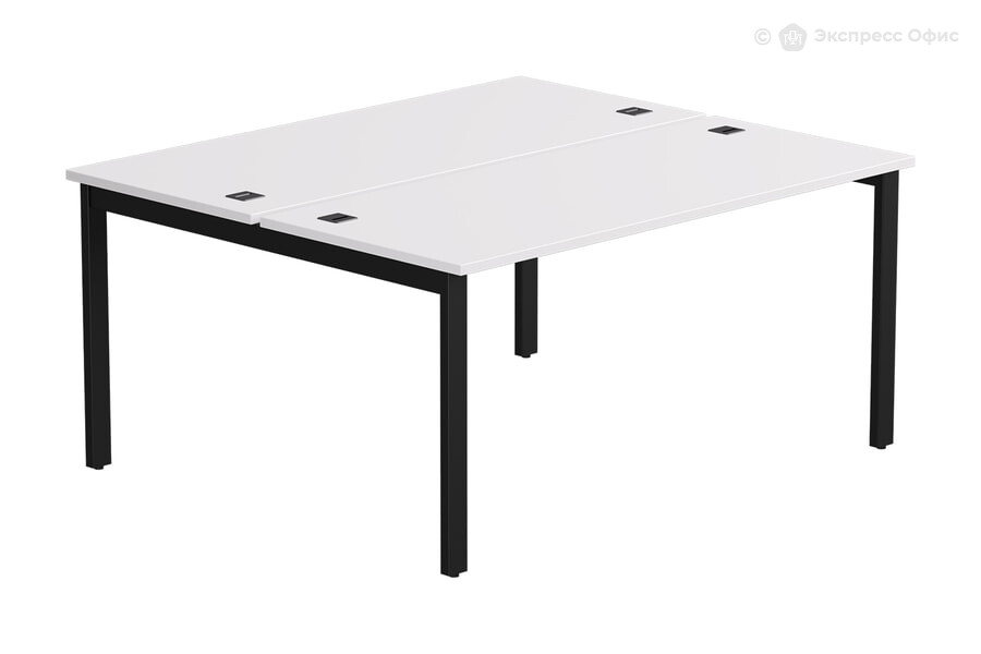  Стол-бенч на 2 места EVO 254S020W39005 Белый/Металл черный - фото товара 1 из 1