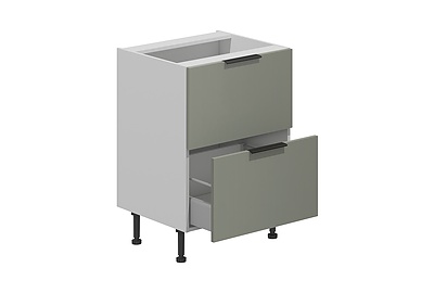 Шкаф кухонный (2 ящика) VOK B2DW_72_90 - фото товара 1 из 3