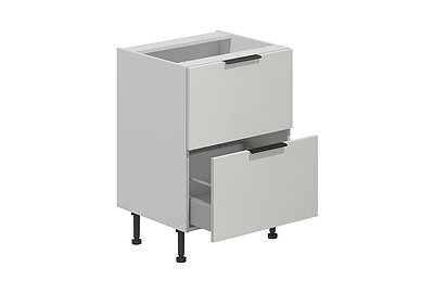 Шкаф кухонный (2 ящика) VOK B2DW_72_80 - фото товара 1 из 3