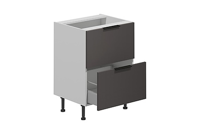 Шкаф кухонный (2 ящика) VOK B2DW_72_60 - фото товара 1 из 3