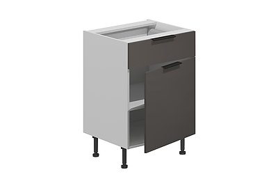 Шкаф кухонный (1 дверь, 1 ящик) VOK B1D1DW_72_60 - фото товара 1 из 3