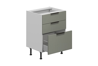 Шкаф кухонный (3 ящика) VOK B3DW_72_45 - фото товара 1 из 3