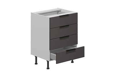 Шкаф кухонный (4 ящика) VOK B4DW_72_45 - фото товара 1 из 3