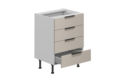 Шкаф кухонный (4 ящика) VOK B4DW_72_60 - фото товара 1 из 3
