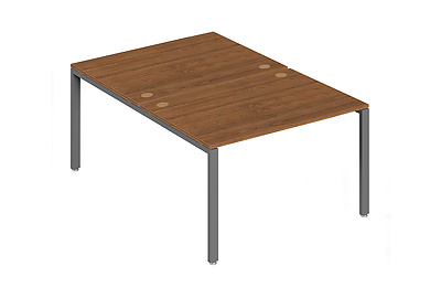 Стол-бенч двухместный на металлоопорах Trend Metal TDM32218135 - фото товара 1 из 3