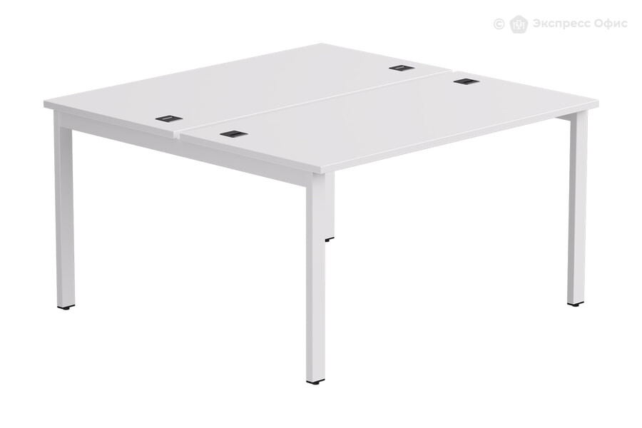  Стол-бенч на 2 места EVO 254S019W39003 Белый/Металл белый - фото товара 1 из 1