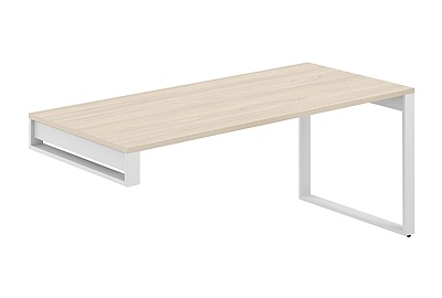 Стол для руководителя на опорную тумбу Allegro cabinet AG.001.AR.72.WH - фото товара 1 из 3