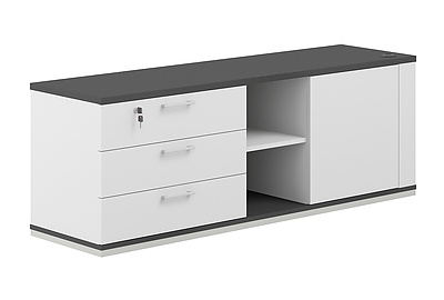 Тумба для документов опорная левая Allegro cabinet AG.295.WH.AN.WH.L - фото товара 1 из 3